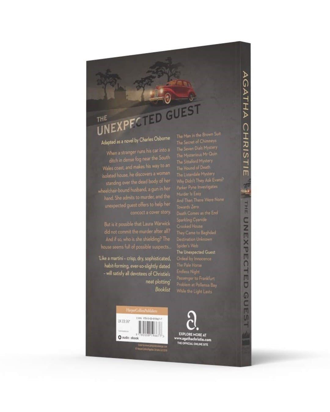 The Unexpected Guest by Agatha Christie [Paperback] - versoz.com