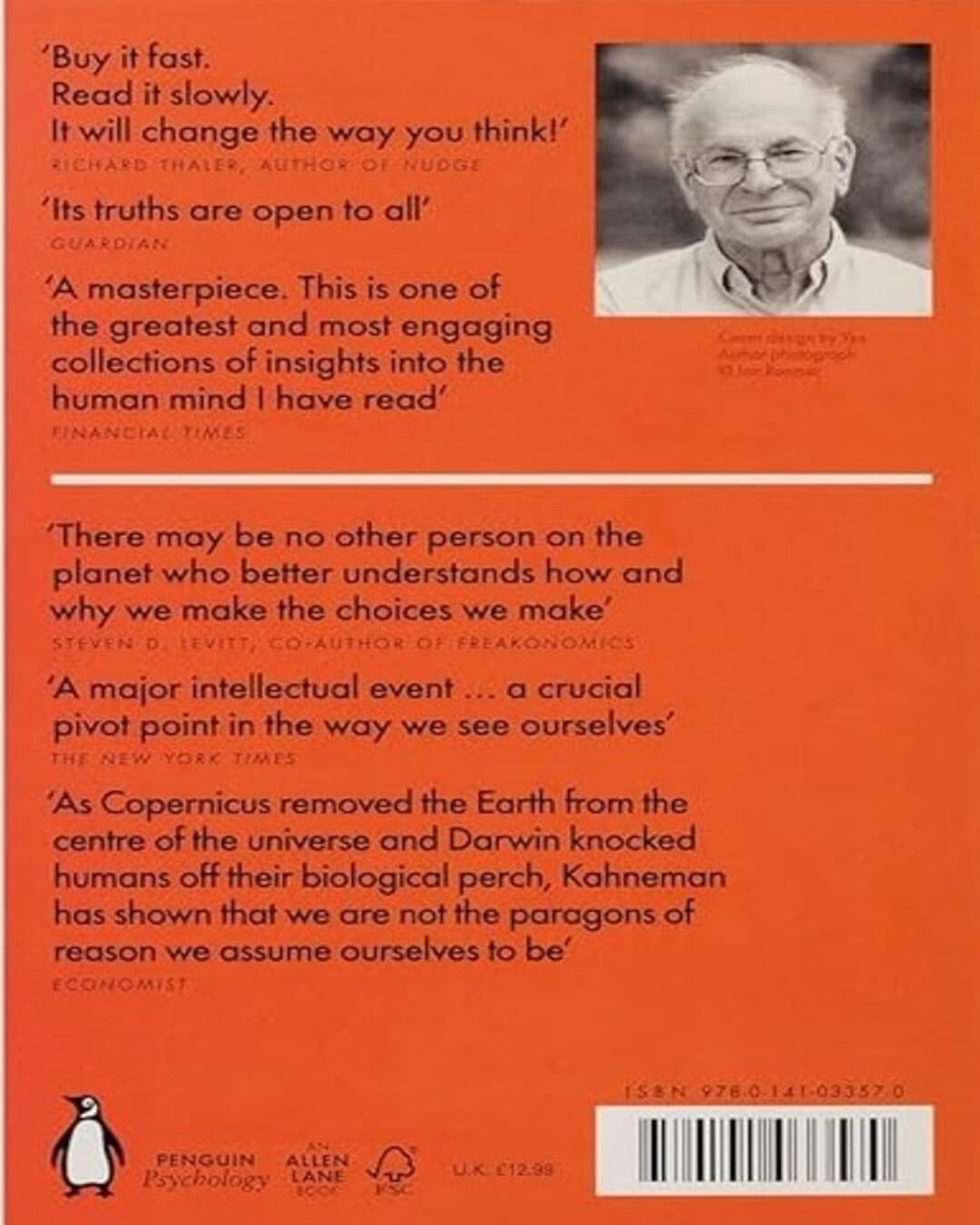 Thinking, Fast & Slow by Daniel Kahneman [Paperback] - versoz.com
