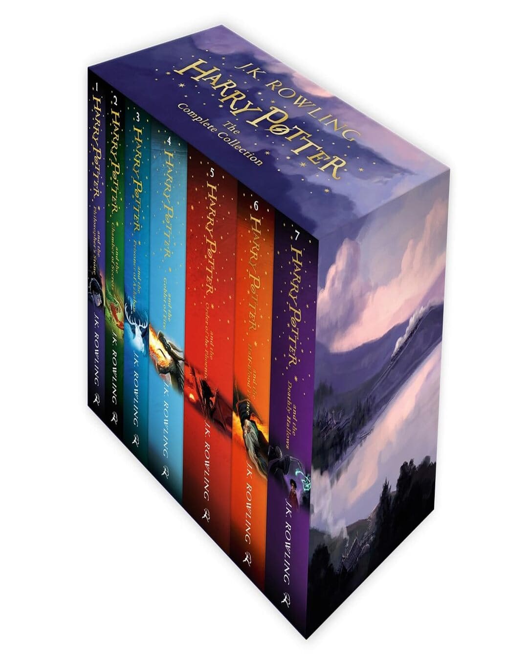 Harry Potter Box Set: The Complete Collection (Childrenâ€™S Paperback) - (Box Set -Set Of 7 Vols) by J K Rowling [Paperback] - versoz.com