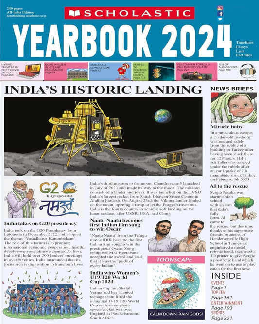 Scholastic Yearbook 2024 [Paperback] - versoz.com