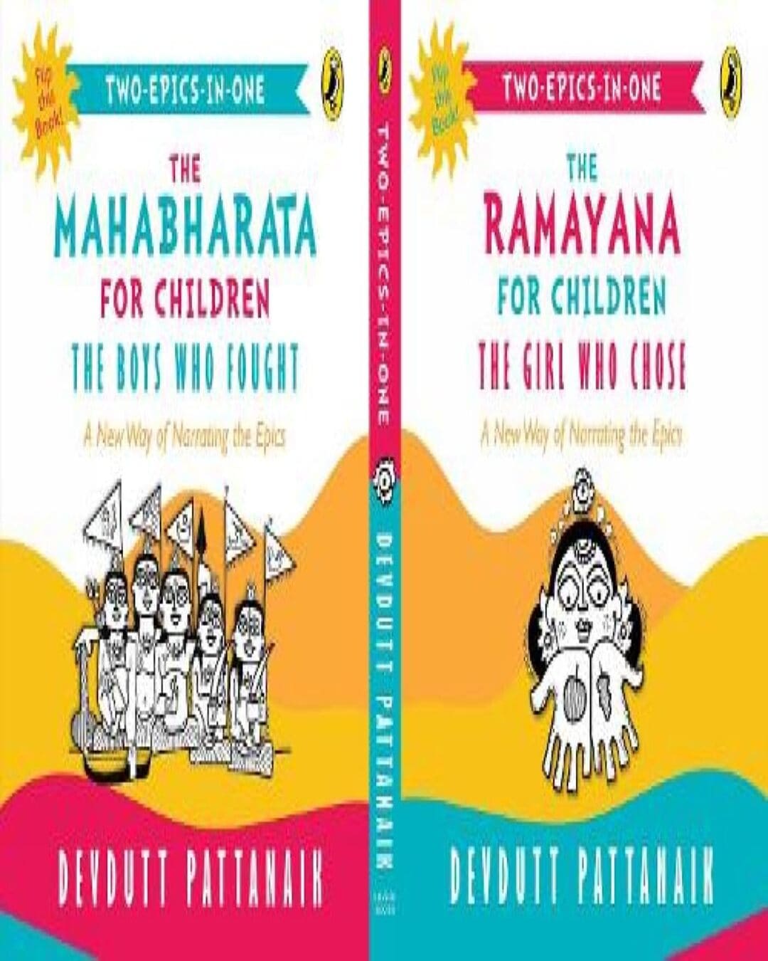 Two-Epics-In-One: The Girl Who Chose And by Devdutt Pattanaik [Paperback] - versoz.com