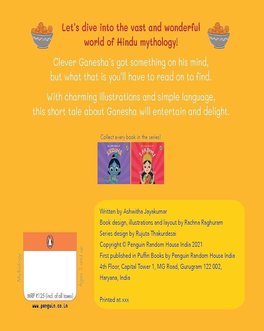 Puffin El: My Little Book Of Ganesha by Penguin India [Board book] - versoz.com