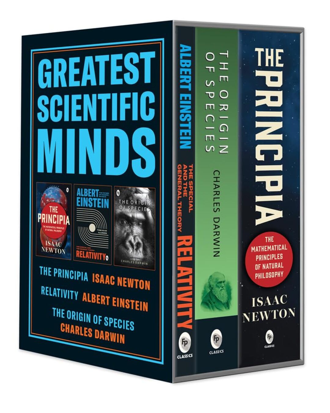Greatest Scientific Minds (Boxed Set of 3): Charles Darwin, Albert Einstein, Isaac Newton [Paperback] - versoz.com