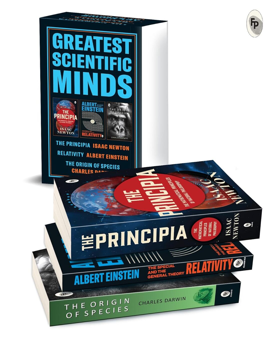 Greatest Scientific Minds (Boxed Set of 3): Charles Darwin, Albert Einstein, Isaac Newton [Paperback] - versoz.com