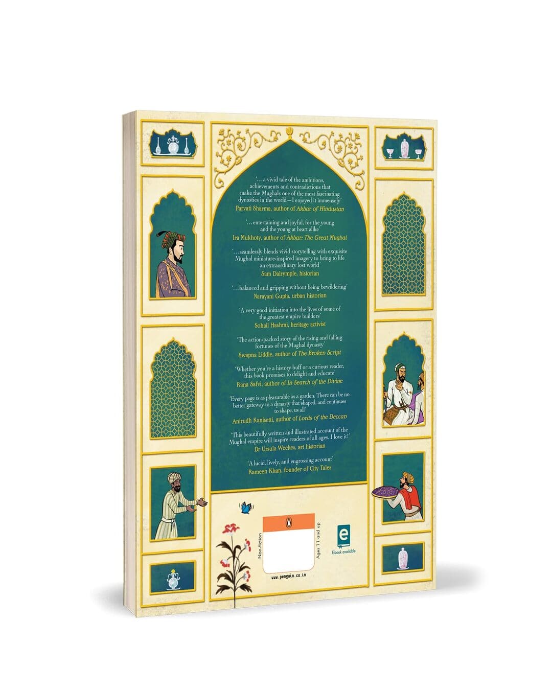 The Book Of Emperors: An Illustrated History Of The Mughals by Ashwitha Jayakumar; Nikhil Gulati [Paperback] - versoz.com