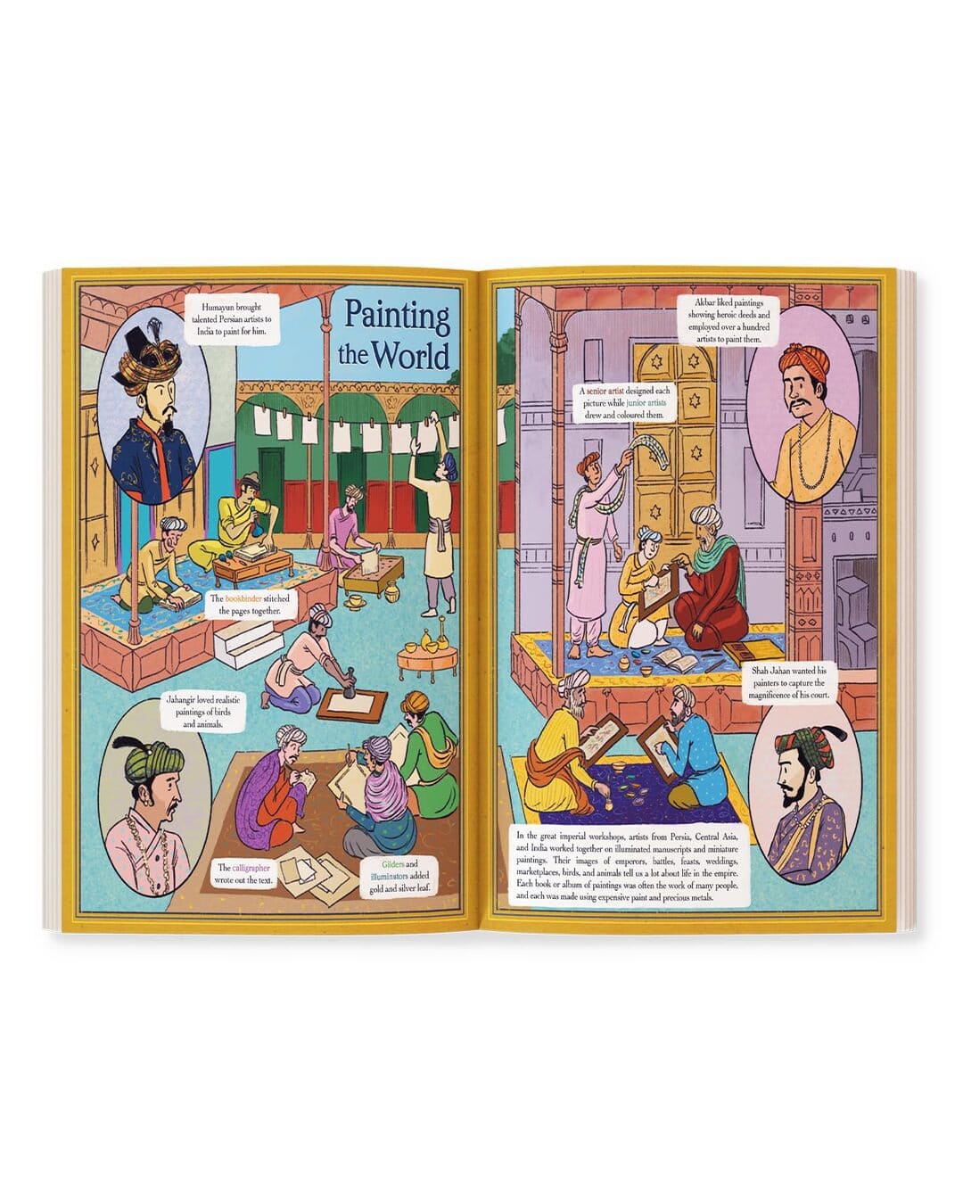 The Book Of Emperors: An Illustrated History Of The Mughals by Ashwitha Jayakumar; Nikhil Gulati [Paperback] - versoz.com