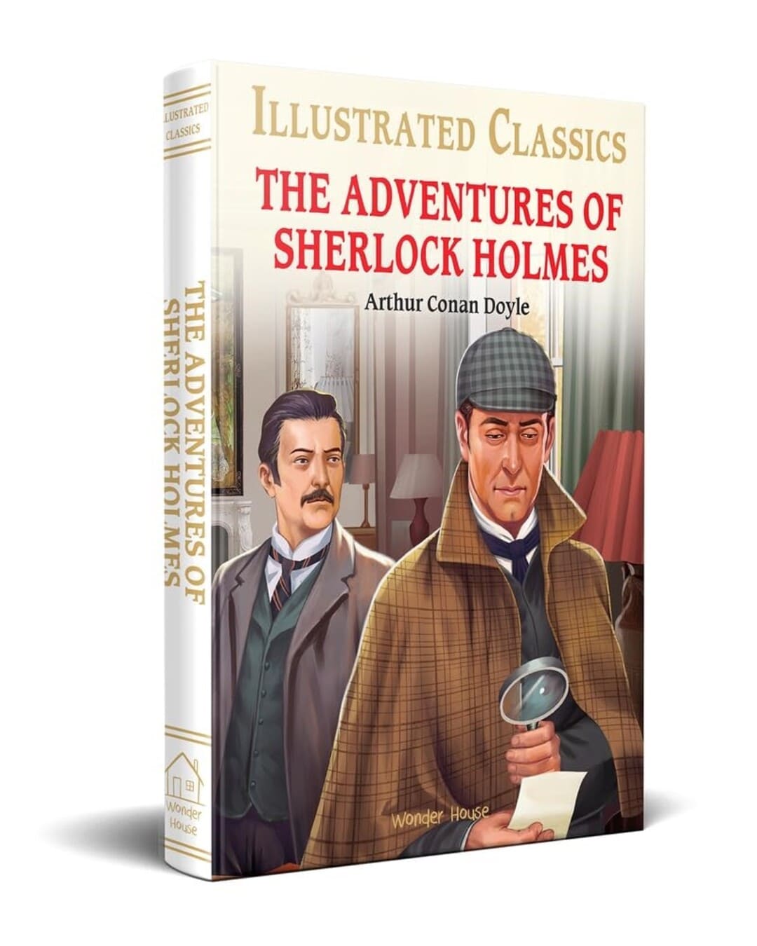 The Adventures of Sherlock Holmes : Illustrated Classic by Arthur Conan Doyle [Hardcover] - versoz.com