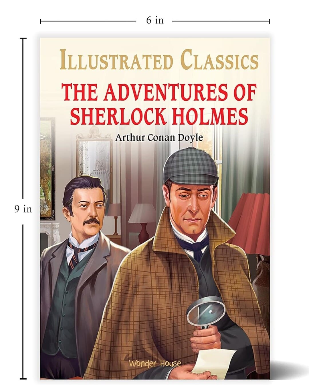 The Adventures of Sherlock Holmes : Illustrated Classic by Arthur Conan Doyle [Hardcover] - versoz.com