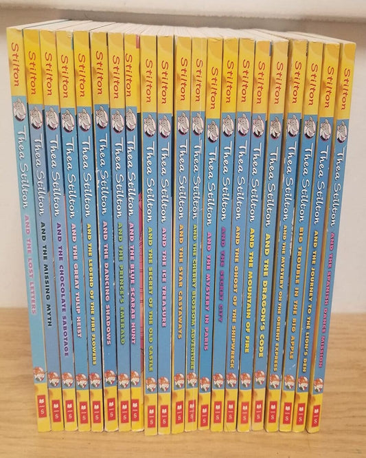 THEA STILTON BOX SET (Set of 20 Books) by Geronimo Stilton [Paperback] - versoz.com