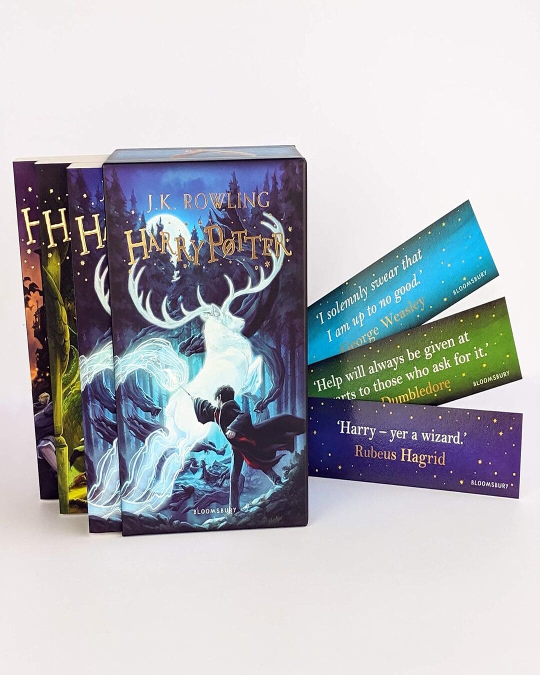 Harry Potter 1-3 Box Set: A Magical Adventure Begins by J K Rowling [Paperback] - versoz.com