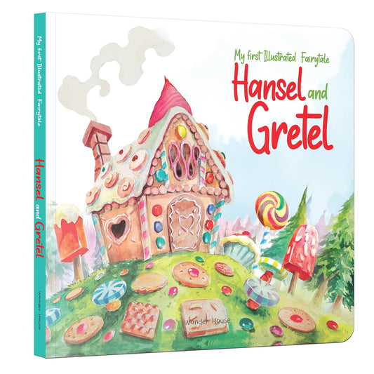 My First Illustrated Fairytale Board Book - Hansel and Gretel Board Book by Wonder House Books [Board Book] - versoz.com