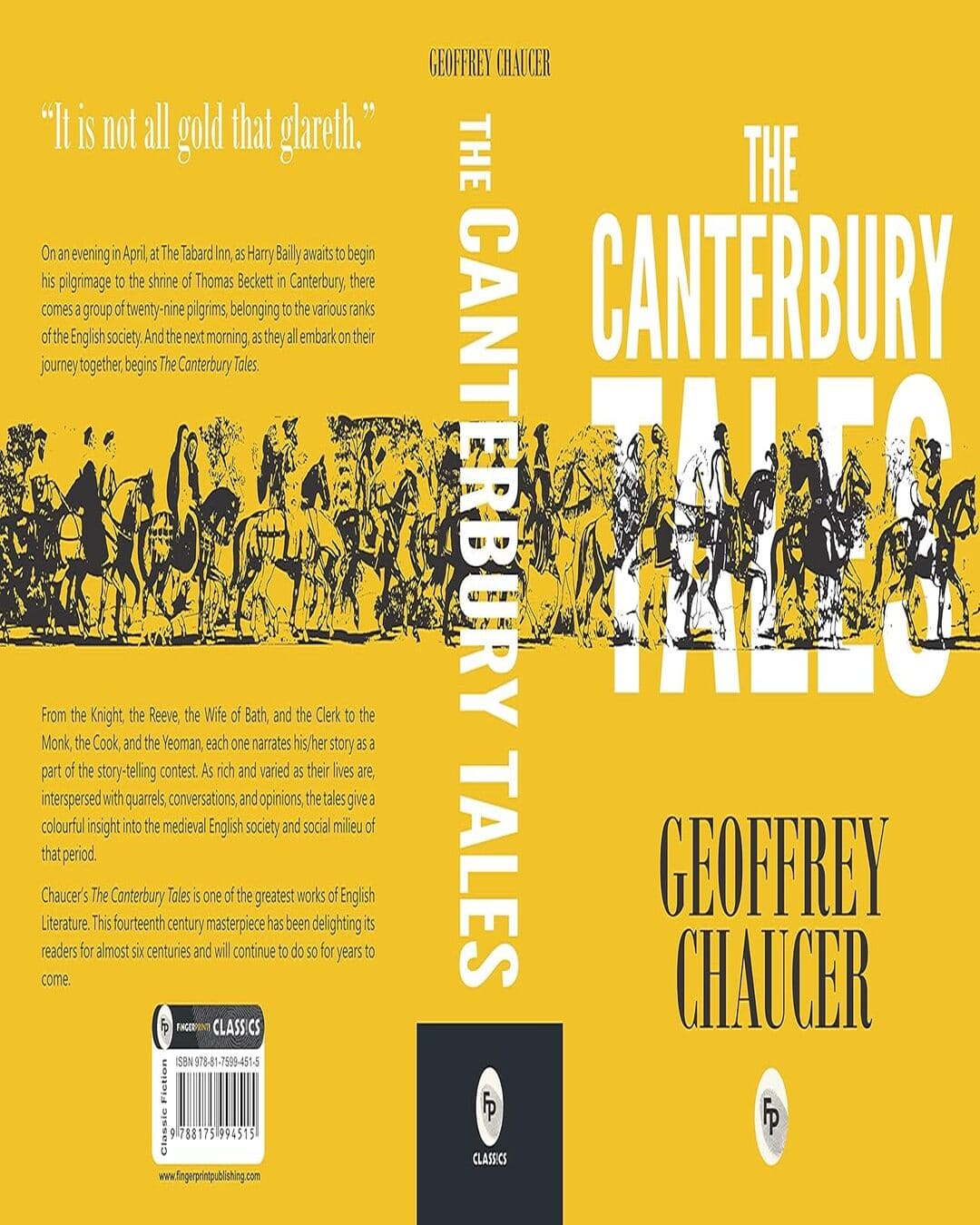 The Canterbury Tales by Geoffrey Chaucer [Paperback] - versoz.com