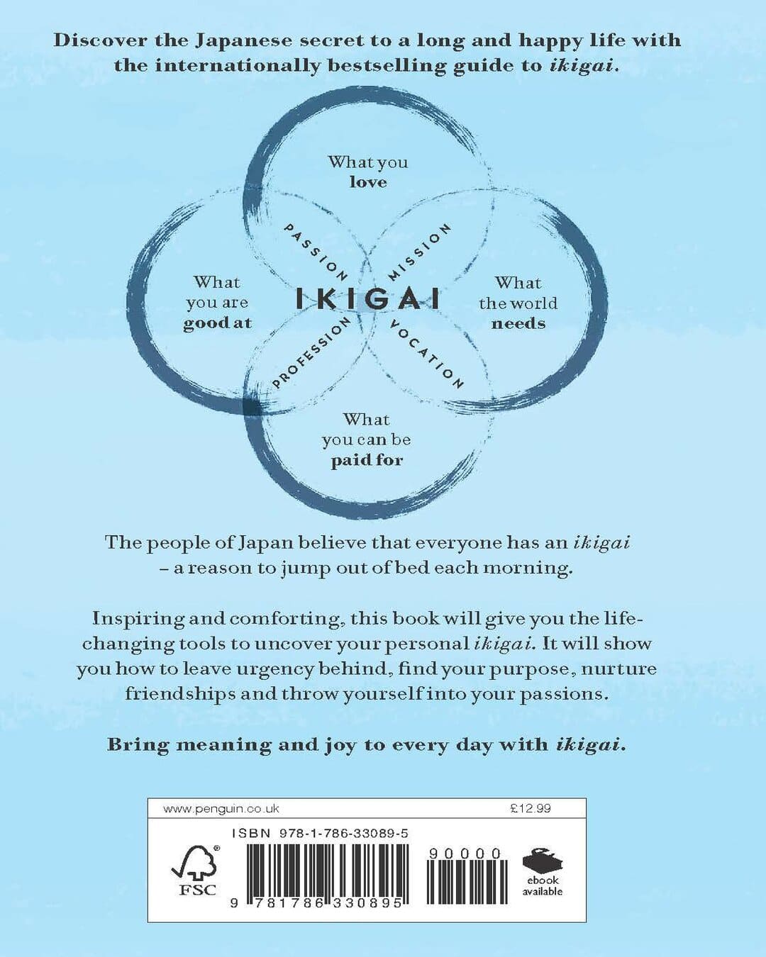Ikigai by Hector Garcia, Francesc Miralles [Paperback] - versoz.com