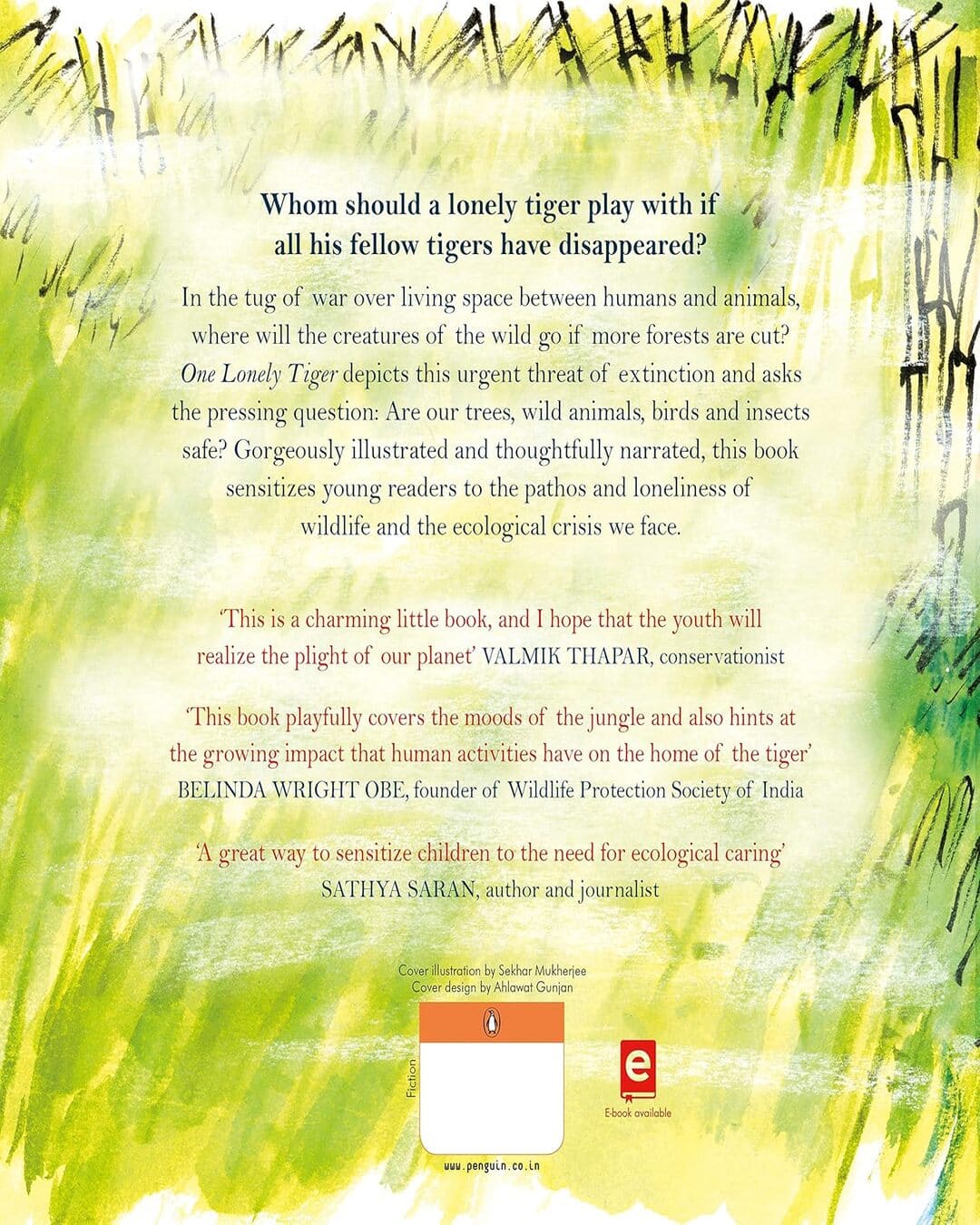 One Lonely Tiger by Benita Sen [Paperback] - versoz.com