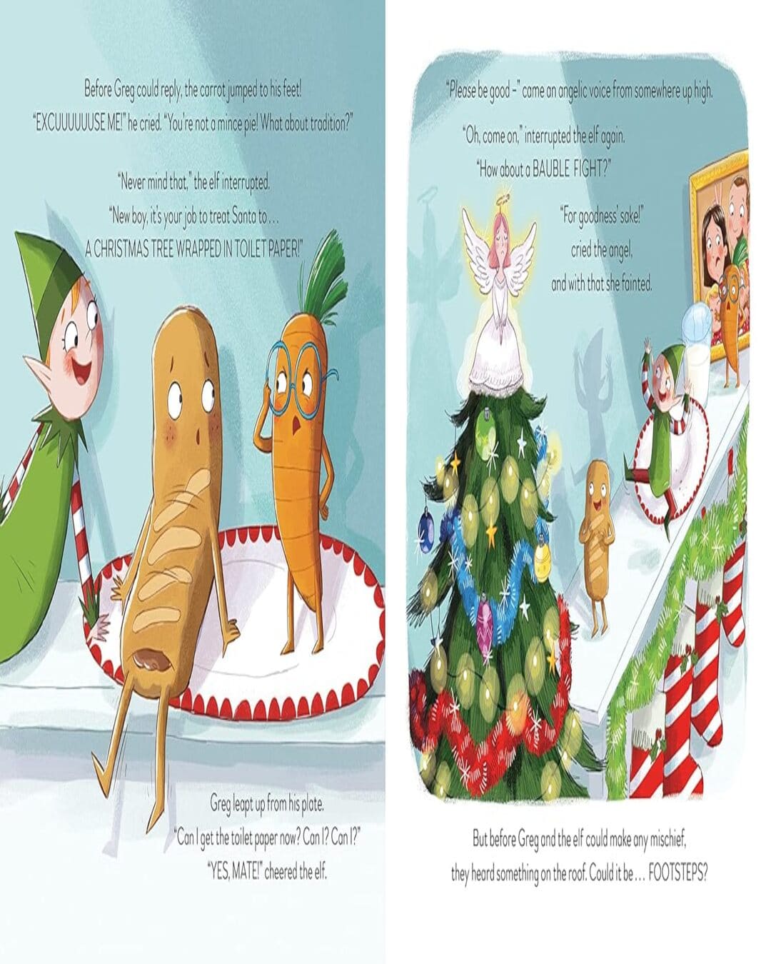 Greg The Sausage Roll: Santas Little Helper by Hoyle, Mark,Hoyle, Roxanne [Paperback] - versoz.com