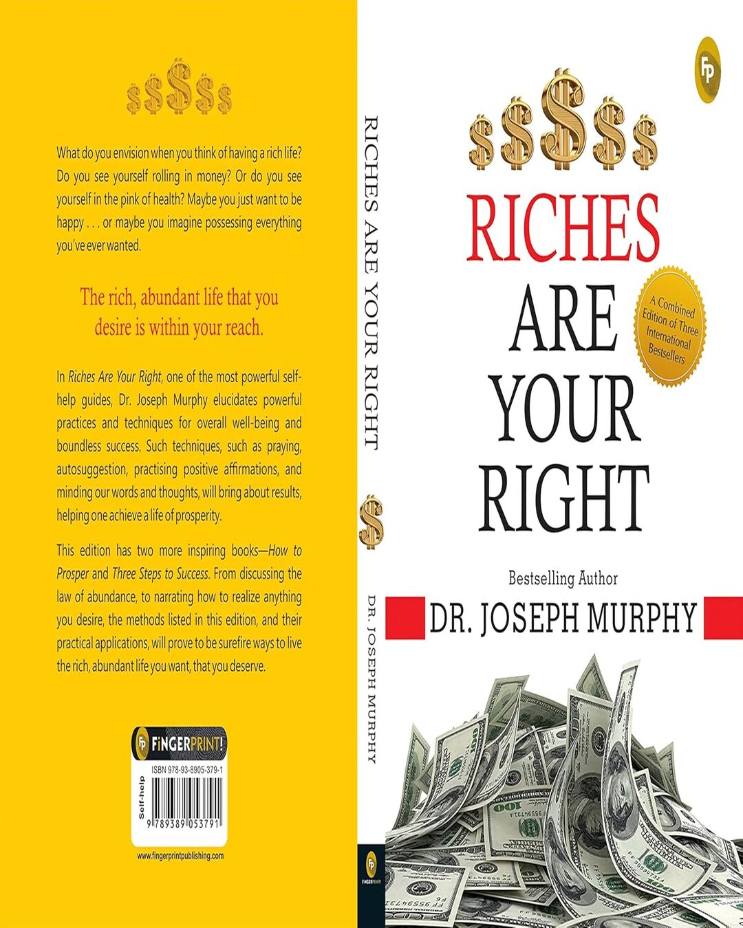 Riches Are Your Right by Dr Joseph Murphy [Paperback]