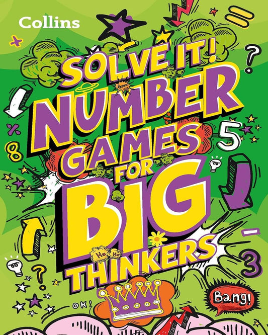 Solve it! â€” NUMBER GAMES FOR BIG THINKERS [Paperback] - versoz.com