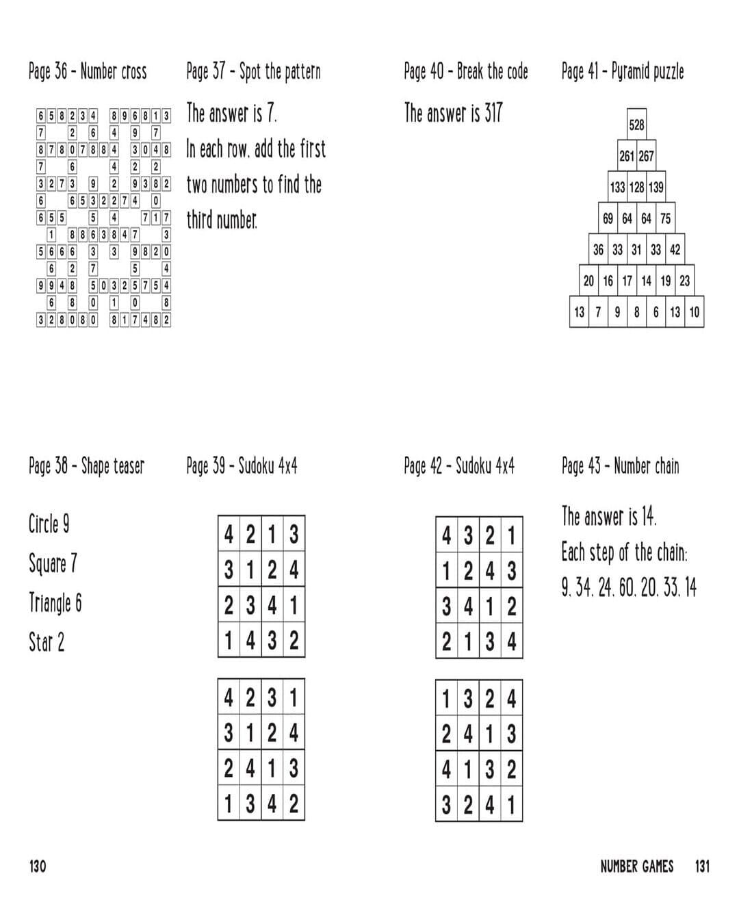 Solve it! â€” NUMBER GAMES FOR BIG THINKERS [Paperback] - versoz.com