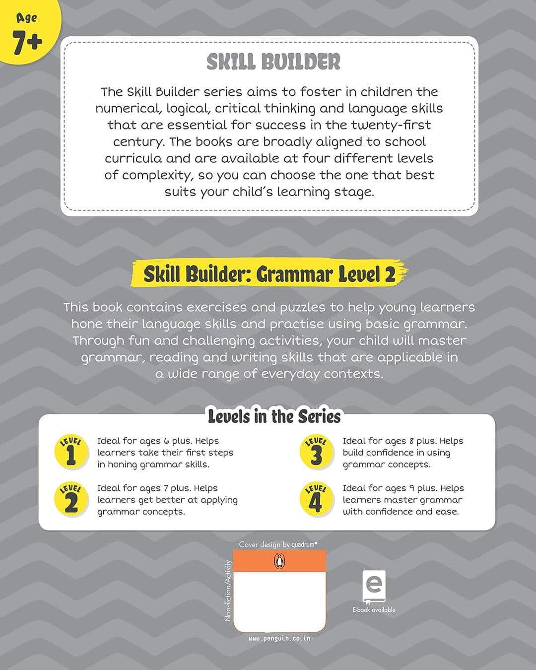 Skill Builders GrammarÂ  Level-2 by Penguin India [Paperback] - versoz.com