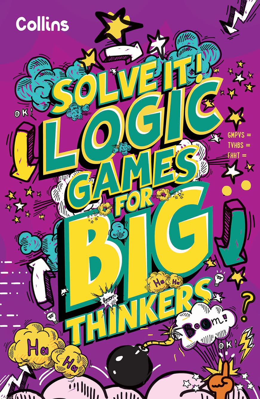 Solve It! â€” LOGIC GAMES FOR BIG THINKERS [Paperback] - versoz.com
