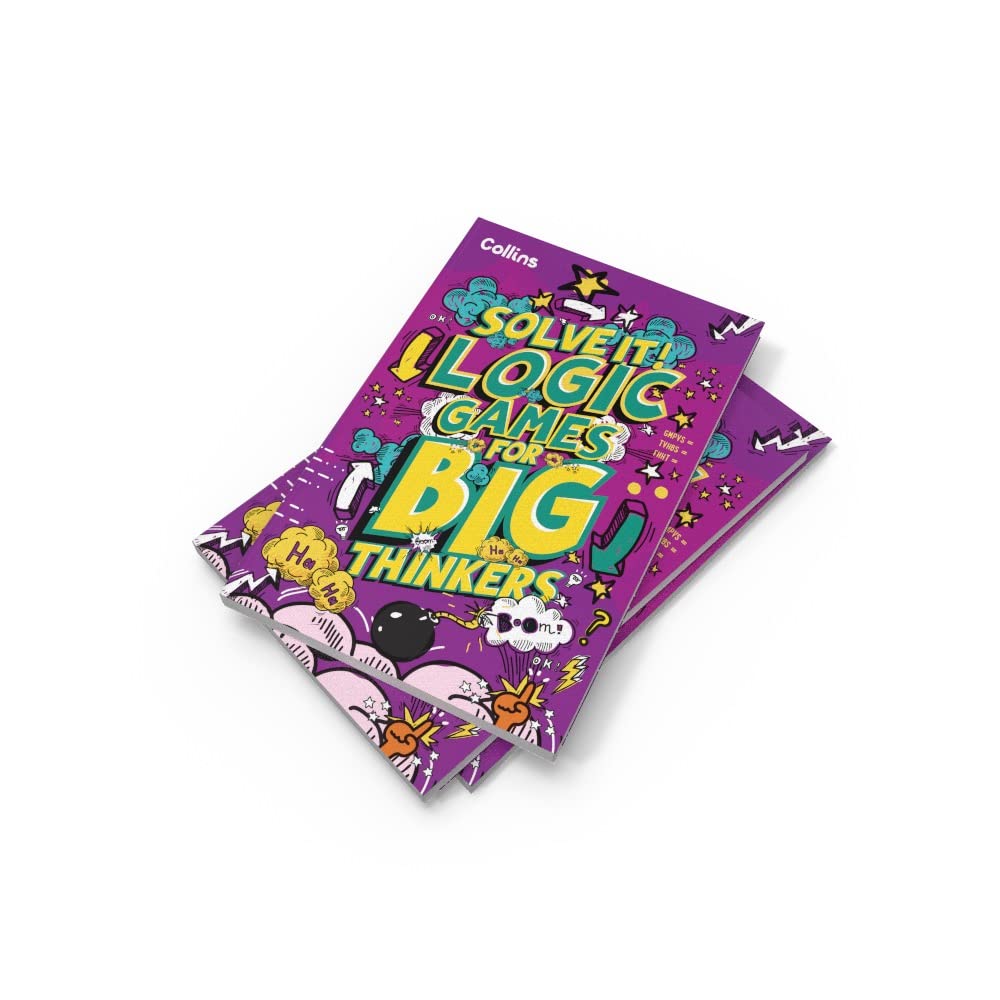 Solve It! â€” LOGIC GAMES FOR BIG THINKERS [Paperback] - versoz.com