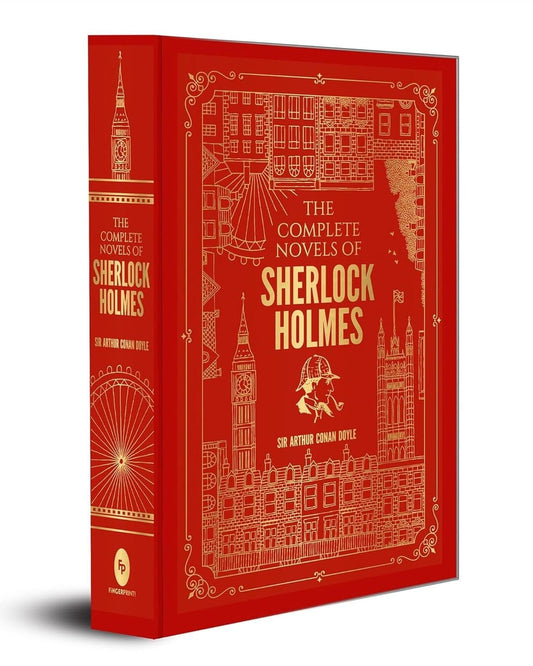 The Complete Novels of Sherlock Holmes by Arthur Conan Doyle [Deluxe Hardbound Edition] - versoz.com