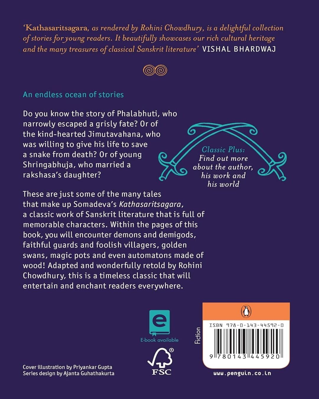 Puffin Classic: Tales From The Kathasaritsagara by Somadeva [Paperback] - versoz.com