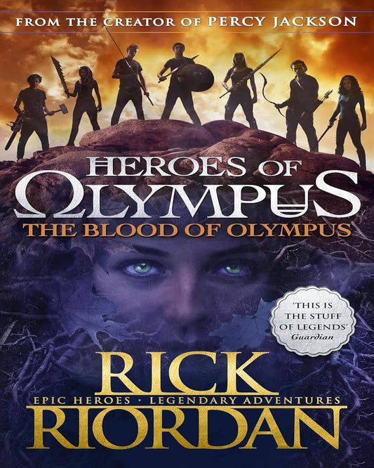 Heroes Of Olympus (Book 5): The Blood Of Olympus by Rick Riordan [Paperback] - versoz.com