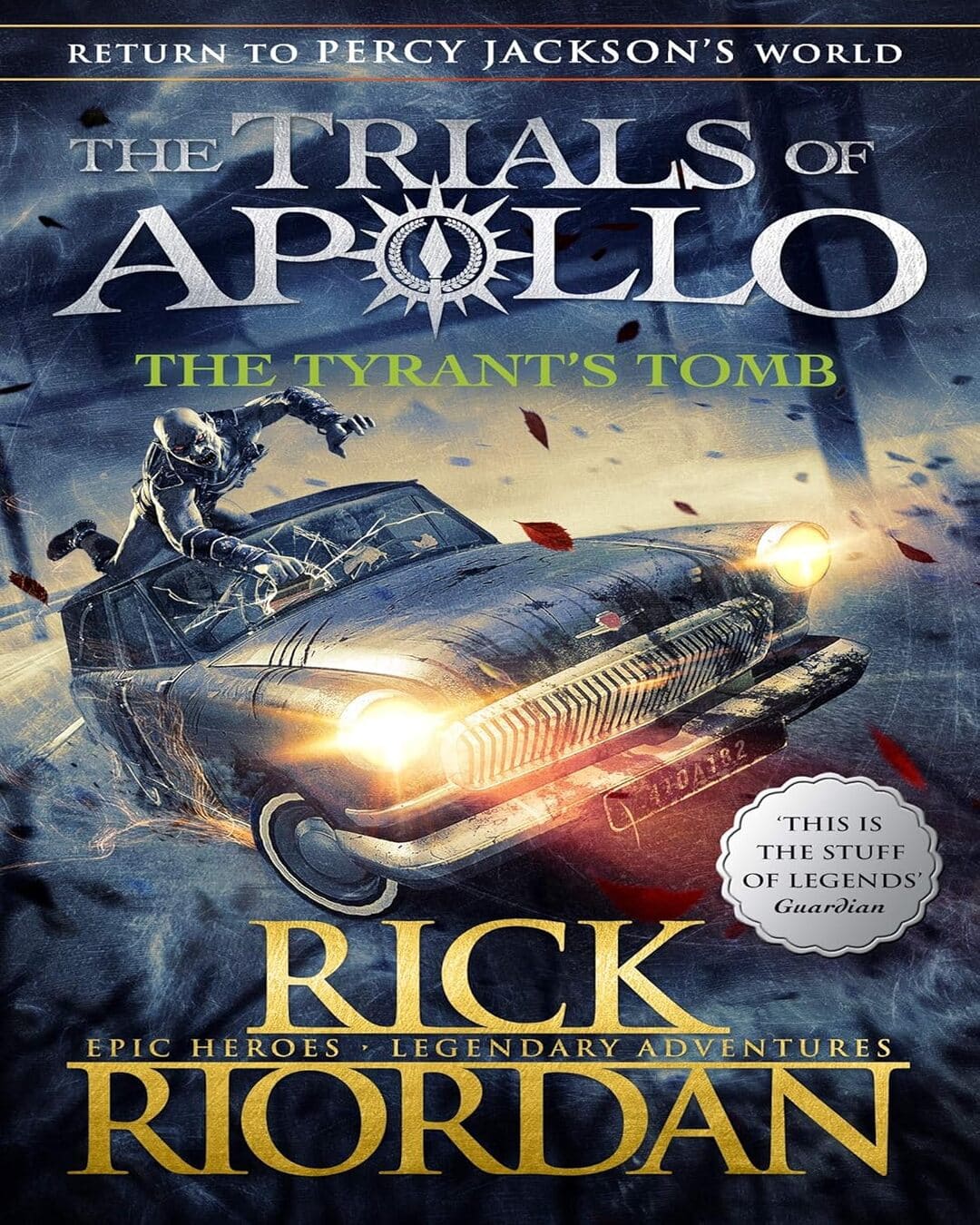 The Tyrants Tomb : The Trials Of Apoll by Riordan Rick [Paperback] - versoz.com