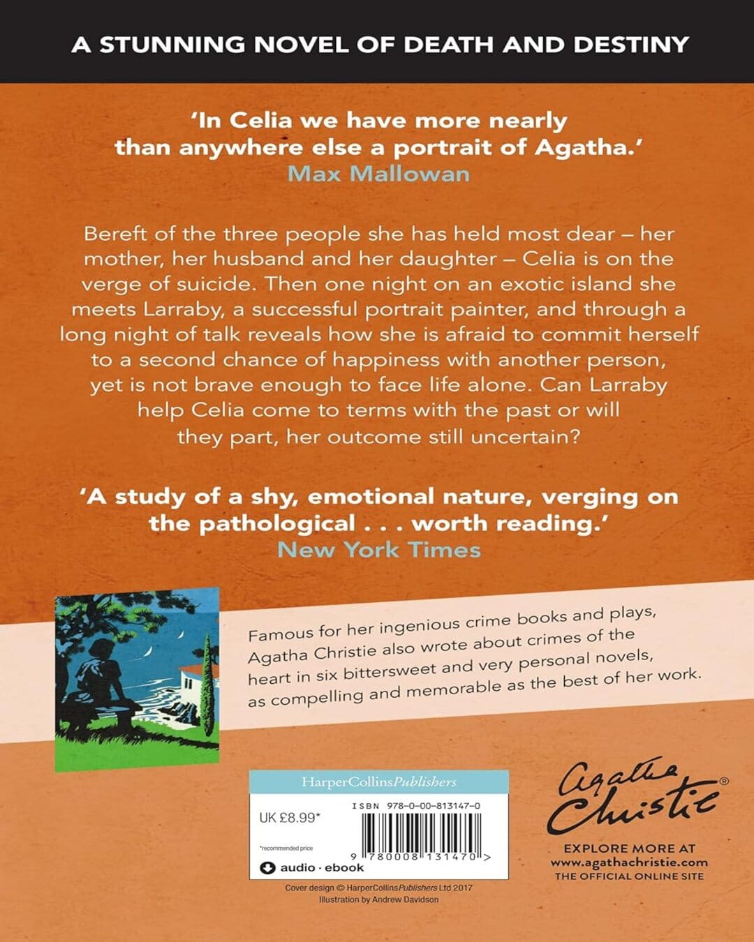 Unfinished Portrait by Agatha Christie [Paperback] - versoz.com