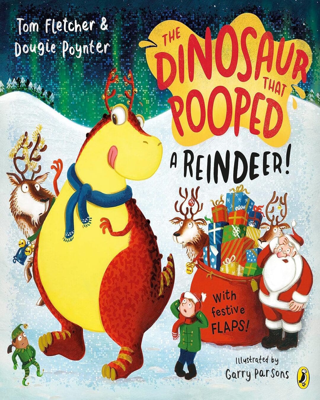 The Dinosaur That Pooped A Reindeer! by Fletcher, Tom [Paperback] - versoz.com