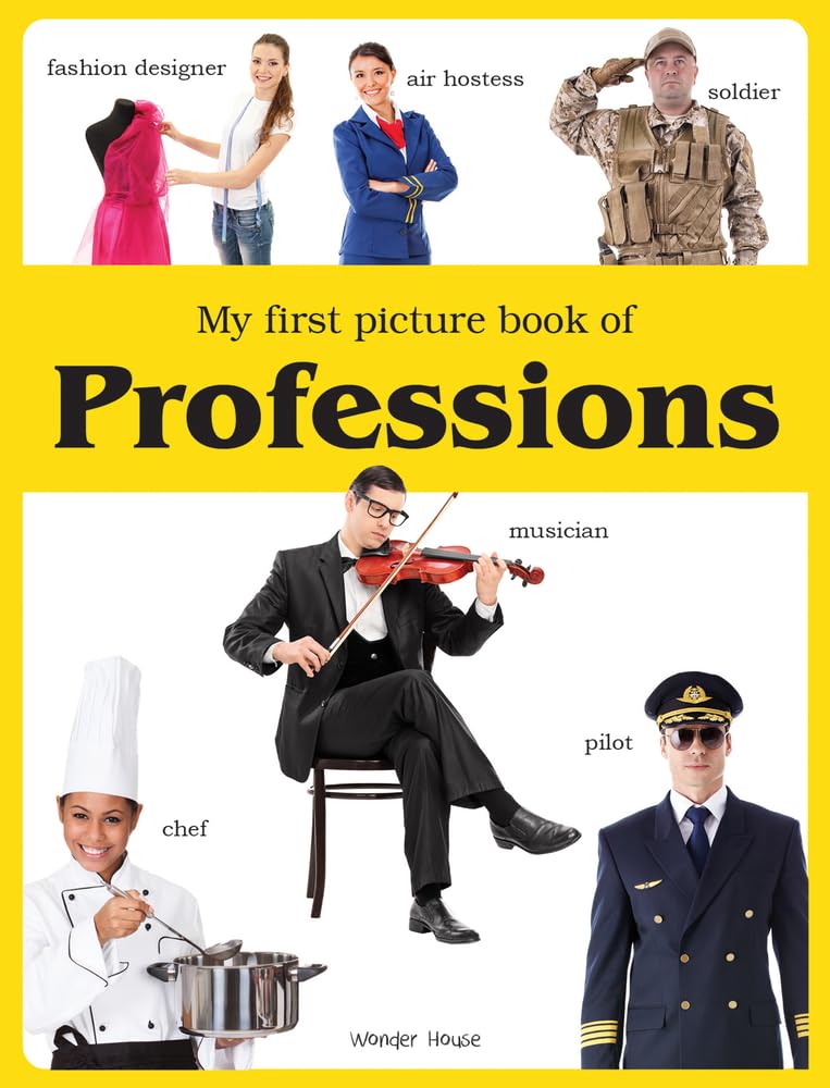 My First Picture Book of Professions: Picture Books For Children by Wonder House Books [Paperback] - versoz.com