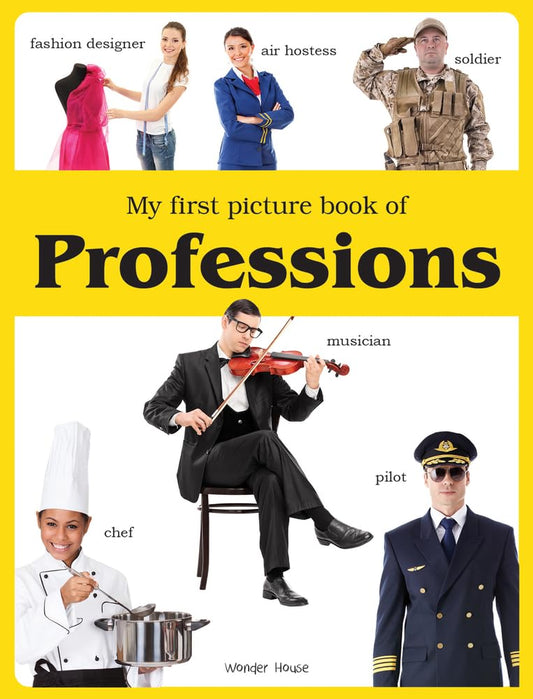 My First Picture Book of Professions: Picture Books For Children by Wonder House Books [Paperback] - versoz.com