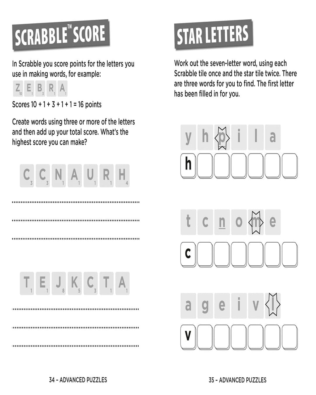 Scrabble : Junior Puzzle Book [Paperback] - versoz.com