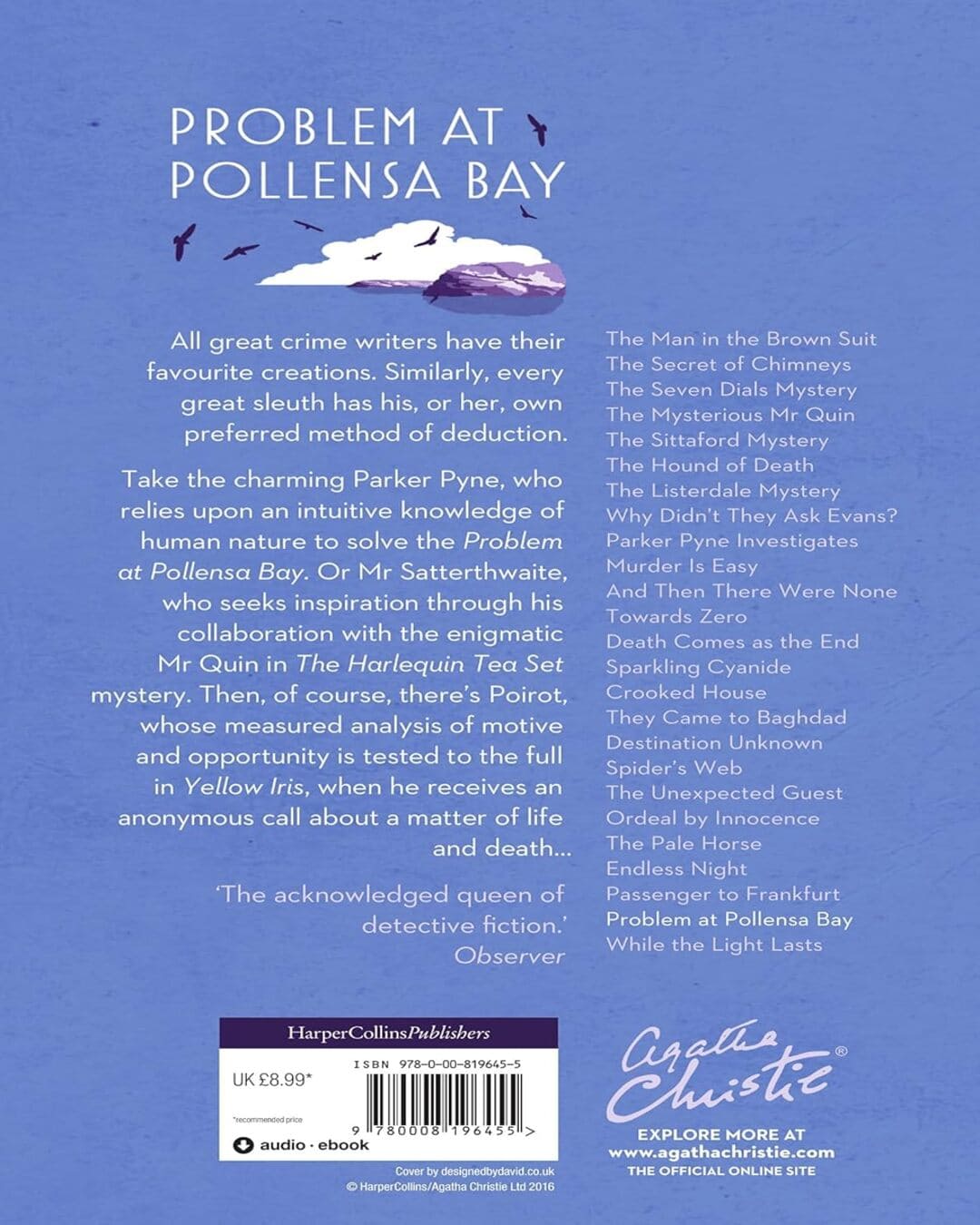 Problem at Polensa Bay by Agatha Christie [Paperback] - versoz.com