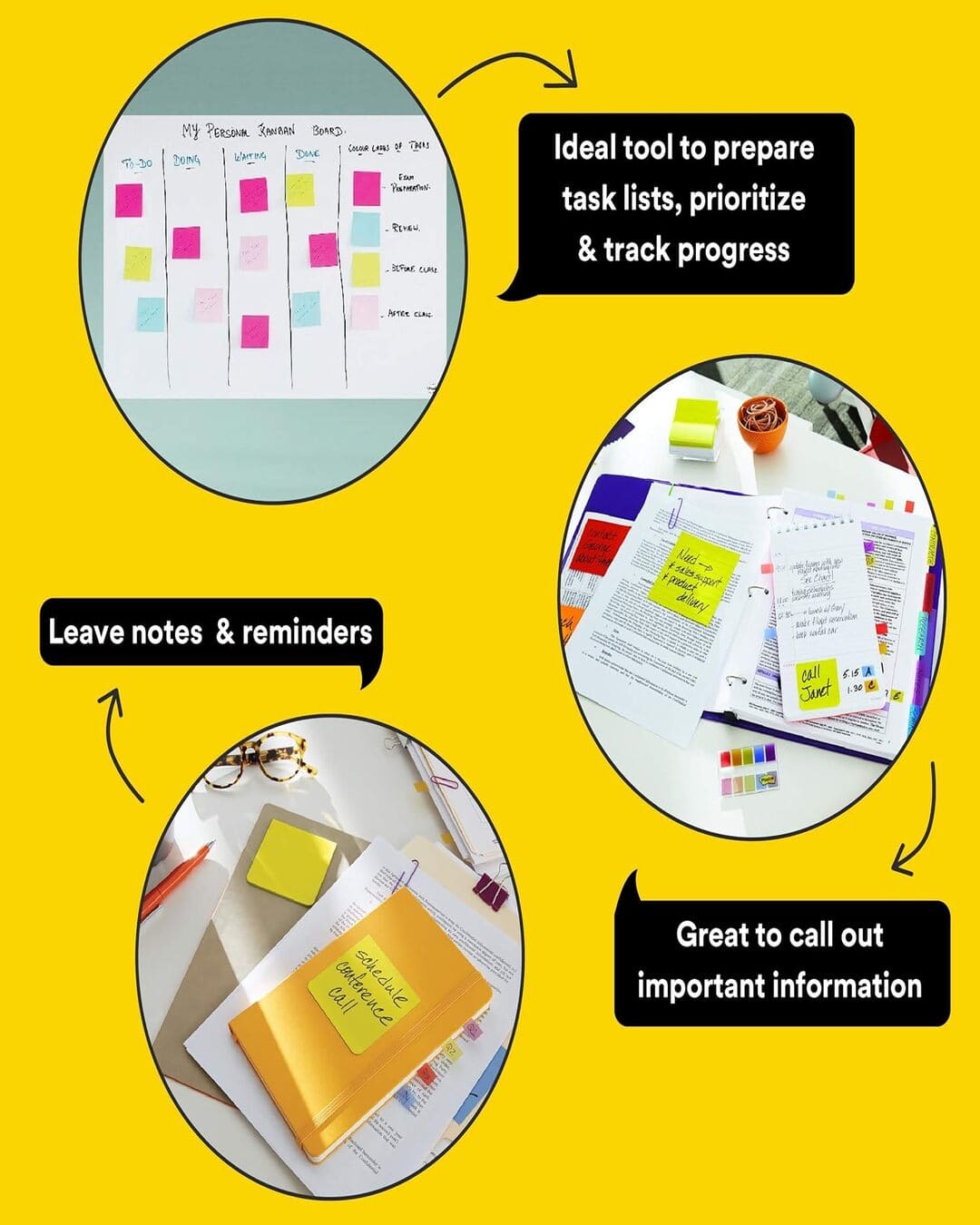 3M Post-it Sticky Note Cube, 200 Sheets (4 Colors x 50 Sheets) | 3" x 3" Size - versoz.com