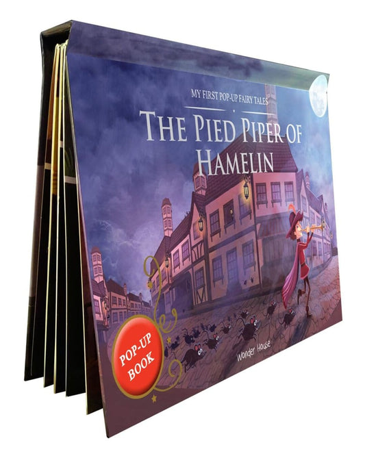 My First Pop-Up Fairy Tales - Pied Piper of Hamelin : Pop Up Books For Children by Wonder House Books [Hardcover] - versoz.com