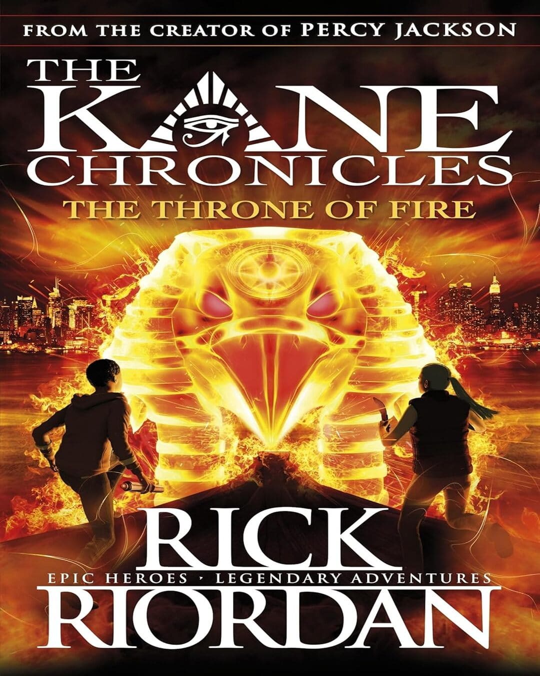 Kane Chronicles: The Throne Of Fire by Rick Riordan [Paperback] - versoz.com