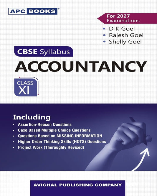 APC Accountancy Class 11 - CBSE Syllabus (2027 Examination)