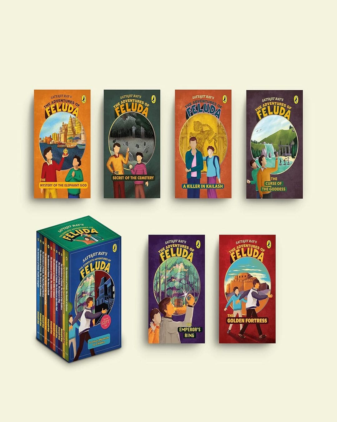 The Complete Adventures of Feluda by Satyajit Ray [Paperback Boxset] - versoz.com