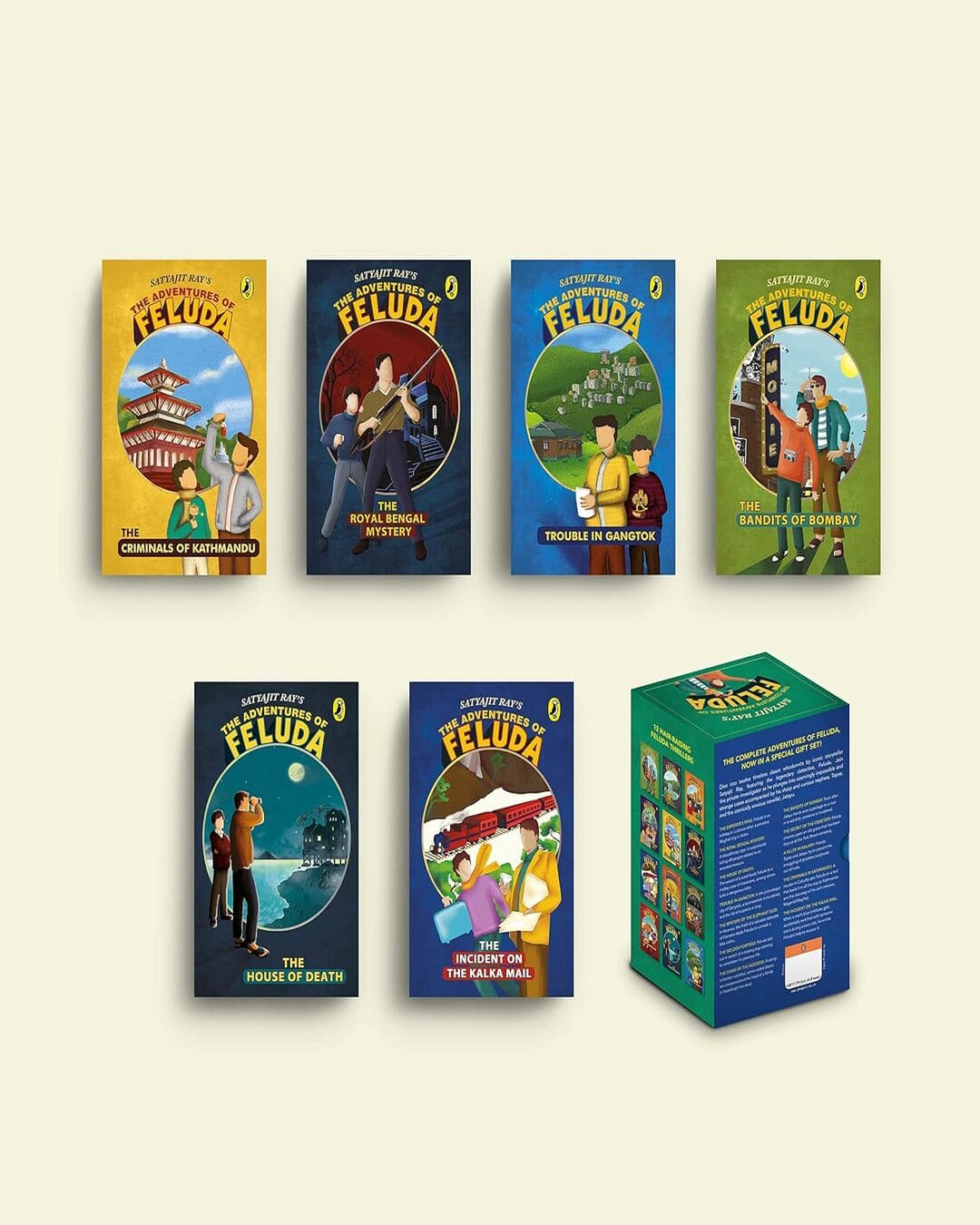 The Complete Adventures of Feluda by Satyajit Ray [Paperback Boxset] - versoz.com