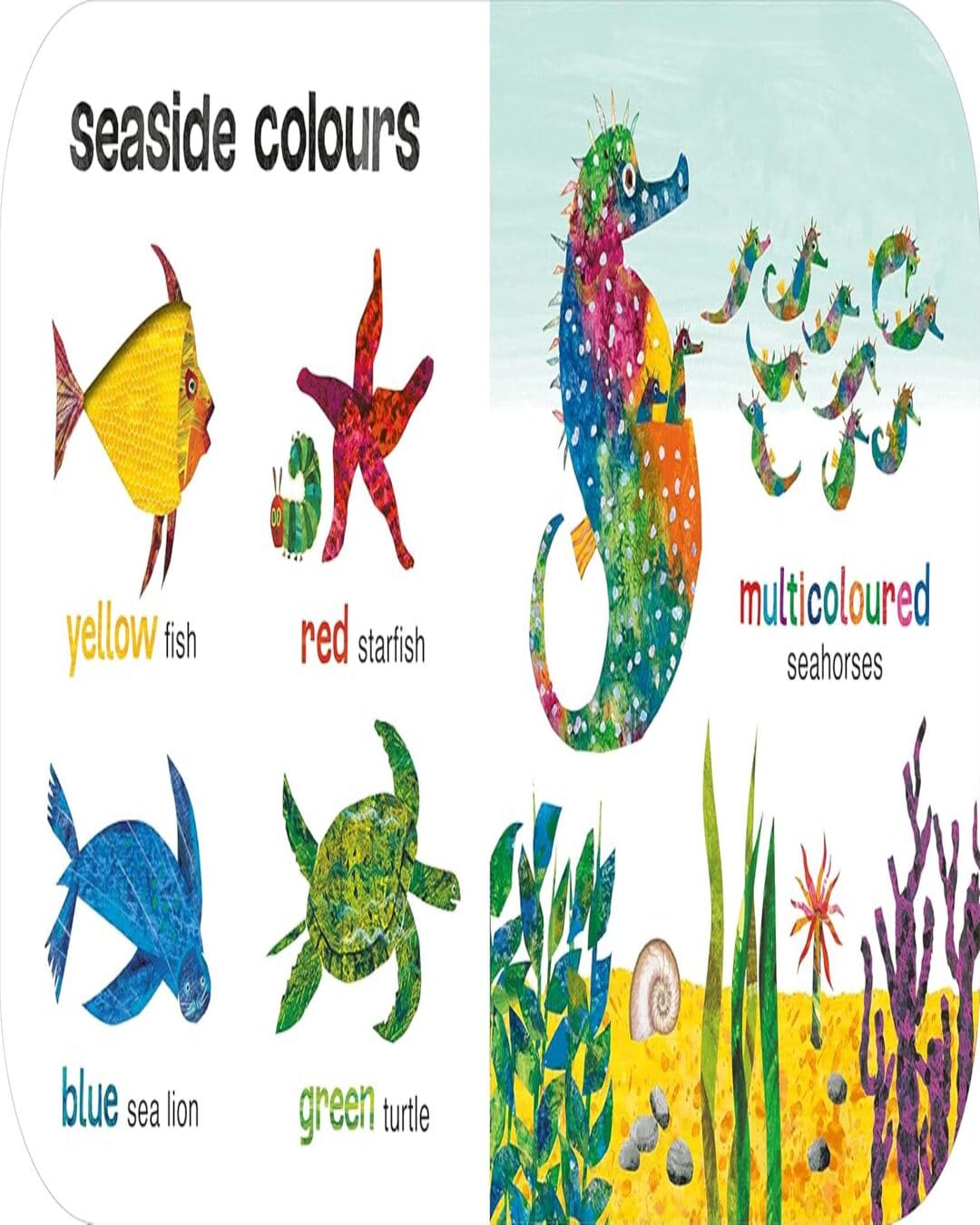 The Very Hungry Caterpillarâ€™S Touch And Feel Animals by Carle Eric [Board book] - versoz.com