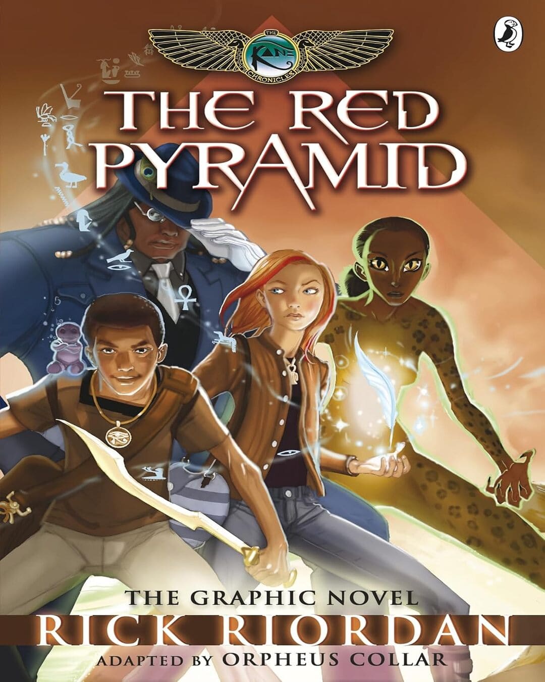 The Kane Chronicles: The Red Pyramid: The Graphic Novel by Rick Riordan [Paperback] - versoz.com