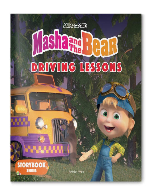 Masha and the Bear: Driving Lessons (Story Book) by Wonder House Books [Paperback] - versoz.com
