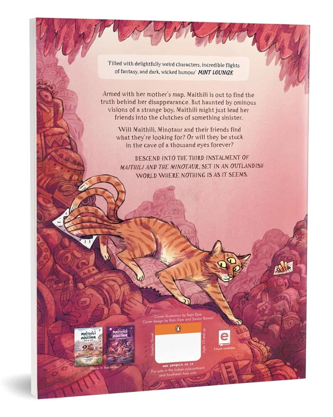 Outlandish Graphic Novel Series: Maithili And The Minotaur: Dolls Of Despair by C. G. Salamander & Rajiv Eipe [Paperback] - versoz.com