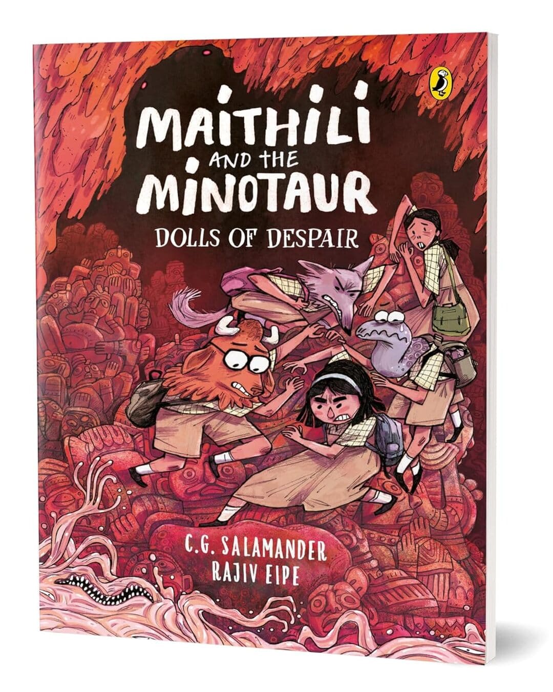 Outlandish Graphic Novel Series: Maithili And The Minotaur: Dolls Of Despair by C. G. Salamander & Rajiv Eipe [Paperback] - versoz.com