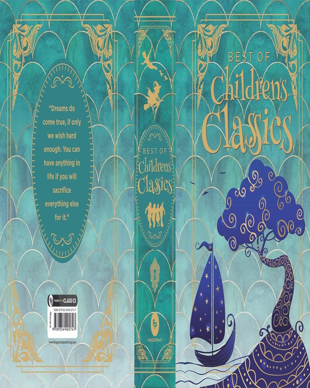 Best of Childrens Classic (Deluxe Hardbound Edition) by Frances Hodgson Burnett & L. Frank Baum J.M. Barrie [Hardcover] - versoz.com