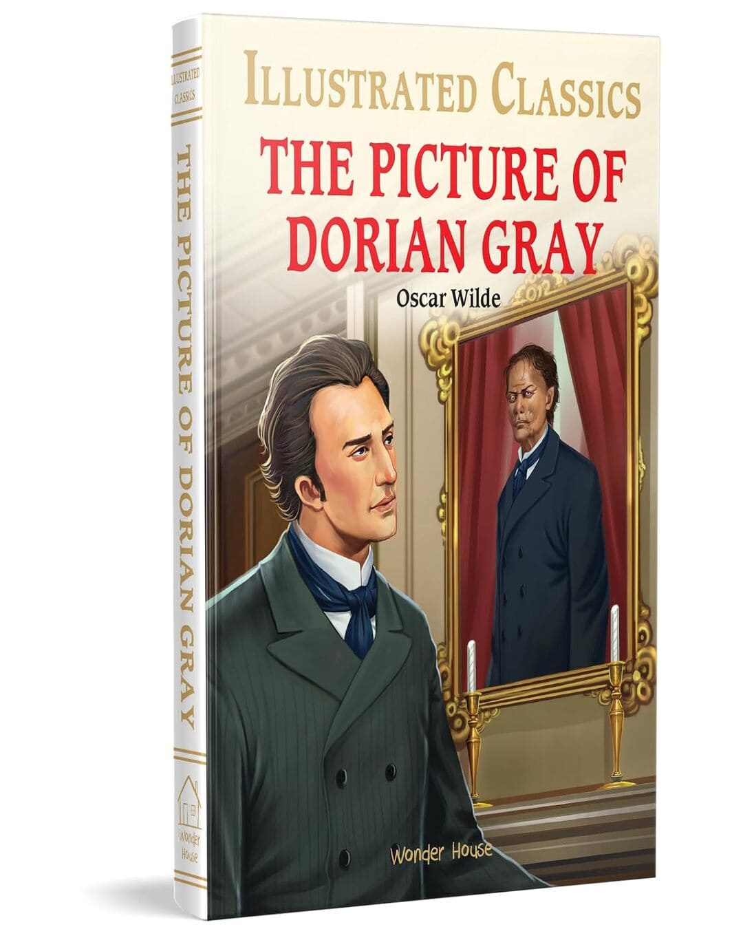 The Picture of Dorian Gray : Illustrated Abridged Children Classic English Novel by Oscar Wilde [Hardcover] - versoz.com