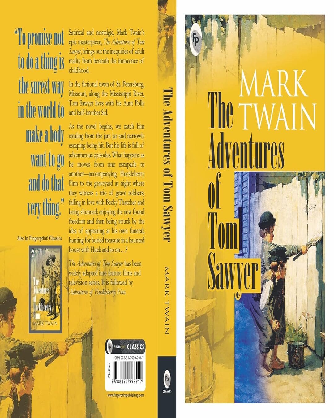The Adventures of Tom Sawyer by Mark Twain [Paperback] - versoz.com