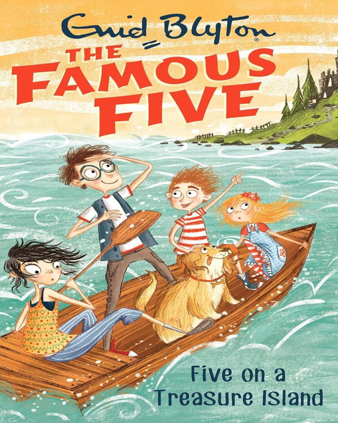 Famous Five: Five On A Treasure Island: 01 by Enid Blyton [Paperback] - versoz.com